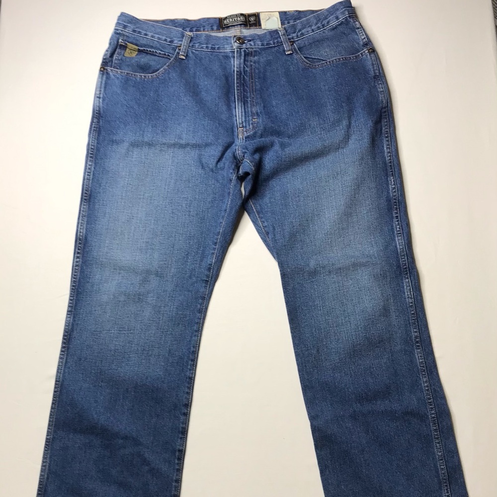 Ariat Blue Straight-Leg Jeans with Classic Style